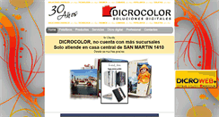 Desktop Screenshot of dicrocolor.com.ar